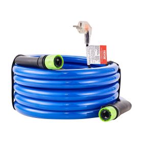VEVOR 15ft Heated Water Hose for RV, Heated Drinking Water Hose Antifreeze to -45 Fahrenheit , Automatic Self-regulating