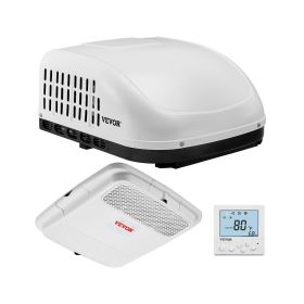 VEVOR RV Air Conditioner, 13500 BTU Non-Ducted Rooftop RV AC Unit, 65 dB Quiet Design, Including Air Distribution Box