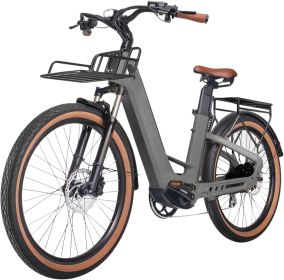 E-Bike, 1500W Peak Motor, Dual 48V 9.6Ah Batteries, 121-Mile Range, Carbon Fiber Frame, 25MPH, Hydraulic Brakes, IPS Display, Smart App (Option: AIR)