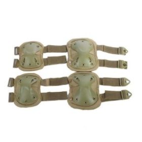Elbows and Knees Gear Pads (Option: Khaki)