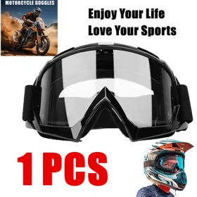Windproof Anti-Scratch Dustproof Motorcycle Riding Goggles Ski Goggles Racing Goggles Logistics - Only For USPS.TK And TMEU Only For Self-pickup (Option: Defaulttitle)