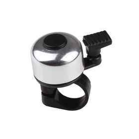 Folding Bike Small Bell Colored Bell Bicycle (Option: White)