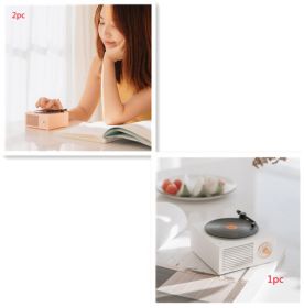 Wireless mini portable retro phonograph Bluetooth-compatible speaker (Option: Style9)