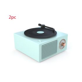 Wireless mini portable retro phonograph Bluetooth-compatible speaker (Option: Style4)