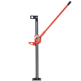 Farm Jack, 48 Inch Multifunctional Farm Jack, 7000 Lbs Multifunctional Jack, Used For Tractors, Trucks SUV, Bumper Lift, Red (Option: Defaulttitle)